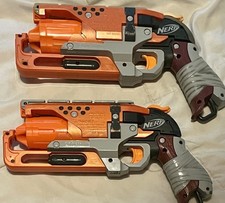 Nerf Zombie Strike Hammer-shot Dart Revolver Lot of 2