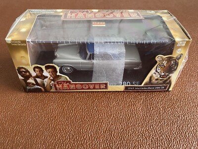 1/43 Greenlight The Hangover Movie 1969 Mercedes-Benz 280SE Vacuum Sealed Rare