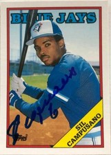 Sil Campusano Autographed 1988 Topps Traded #24T