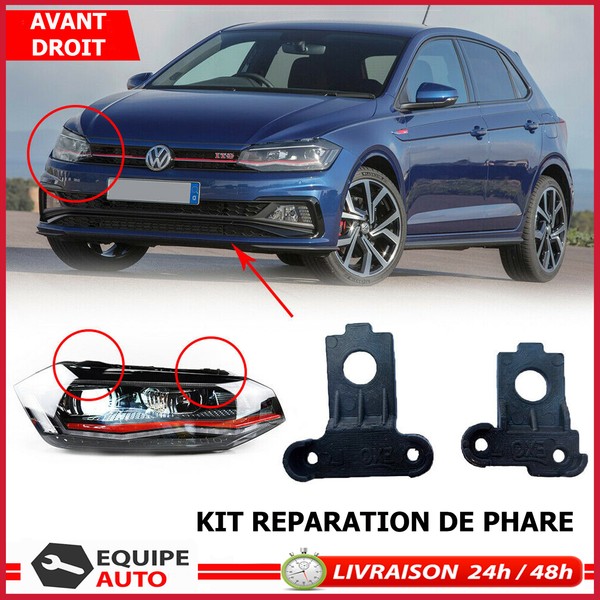 Halter Clips Reparatur Scheinwerfer Vorne Rechts FüR Polo Ab 2016 2G0998226-image