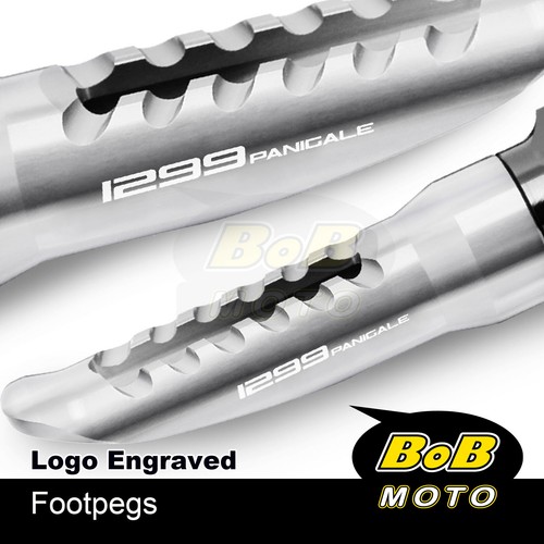 CNC BOB Anti-slip Front Foot Pegs For Ducati 1299 Panigale S/R/ABS 15-19 - Picture 5 of 14