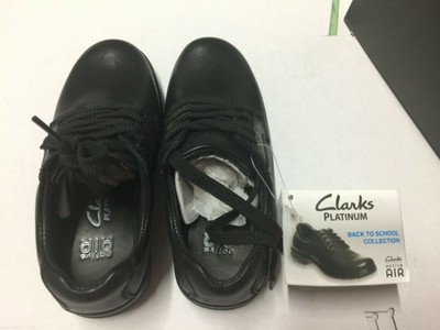 clarks platinum school shoes