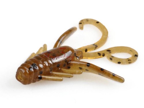 12XFishing Baby Craw Bug Crayfish 1.5″ Soft Plastic Lure Bait Light Freshwater - Picture 4 of 5