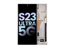 OLED Assembly With Frame Compatible For Samsung Galaxy S23 Ultra 5G