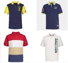 NWT Boy's / Youth Nautica Short Sleeve Polo Shirt L  14 / 16  XL  18 / 20 