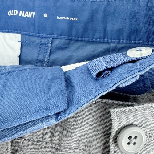 Old Navy Little Boys Size 6 Straight Twill Shorts Built-In Flex Lot Of 3 - 1 NWT - Picture 5 of 7