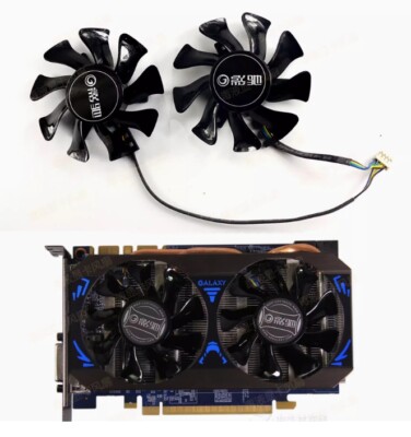 KFA2 GTX760 960 970 1070 mini OC graphics card cooling fan with four wires