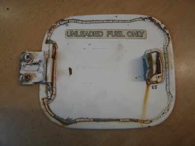 gsgs出品 Nissan 300ZX Gas Fuel Door White OEM D | Genuine OEM | Metal