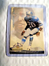 LEM BARNEY 1994 TED WILLIAMS ROGER STAUBACH'S NFL #19 LIONS