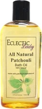 Patchouli Bath Oil  - Scented Body Oil - Relaxing & Moisturizing Bathing Oil