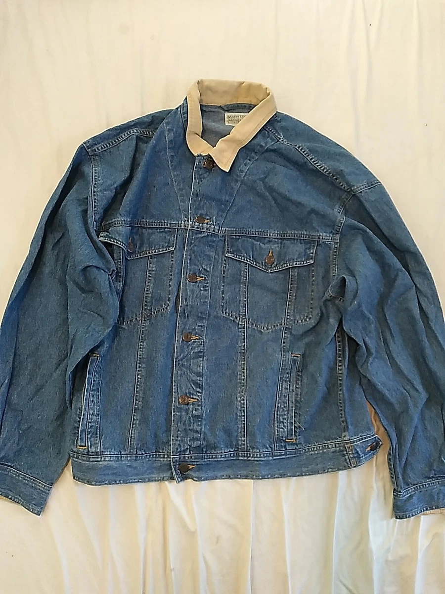 Banana Republic Denim Jacket - Simplistic Chic - Baubles to Bubbles