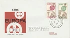 A49) Ireland FDC First Day Cover Europa cept 1967  better  cachet