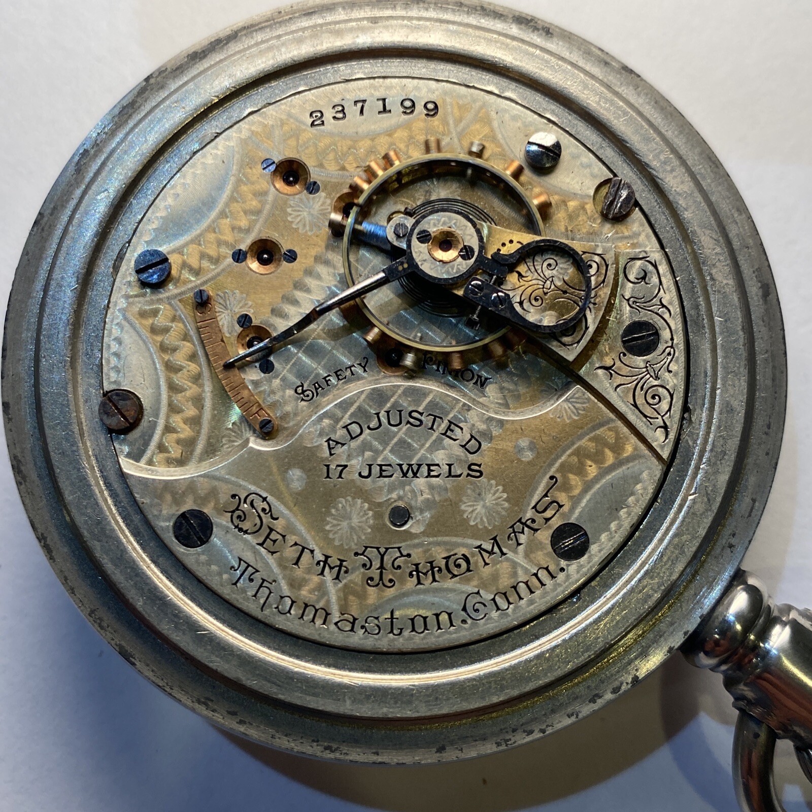 Seth Thomas Watch Co. Grade 182 Special Pocket Watch image 1