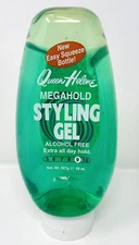 Queen Helene Mega Hold Styling Gel Alcohol Free LVL 9 Extra Hold 20oz