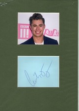 CURTIS PRITCHARD  AUTOGRAPH, STRICTLY DANCER, FOOTBALL