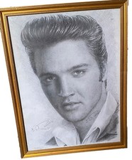 Jonathan Wood Signed Framed Print Of Elvis Presley