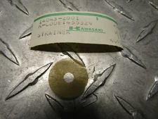 NOS Kawasaki Various Years Models OEM Fuel Tap Strainer Screen 14043-2001