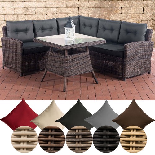 Eckgarnitur Sierra 5mm Gartenmöbel Gartengarnitur Loungemöbel