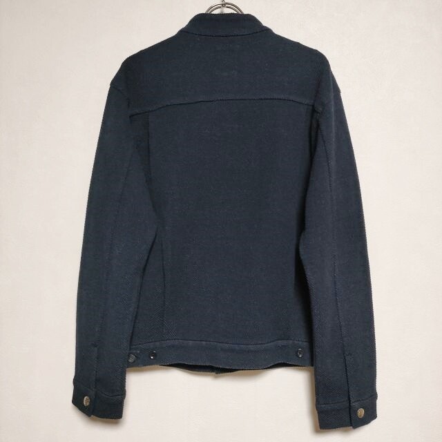 45R/45rpm Jersey twill stretch denim jacket Jacket Navy 4