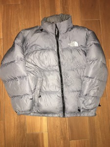 north face 700 grey