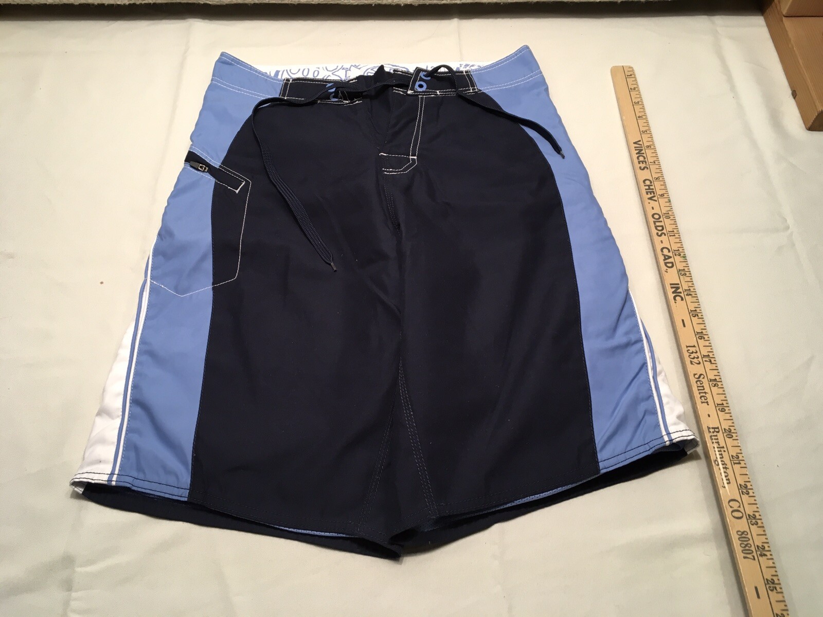 Men's 32 Foot Locker Long Board Shorts Rash Guard Lin… Gem