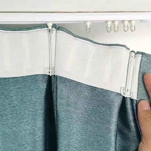 Versatile 10-Yard White Pleat Tape - Ideal for Curtains and Home Styling - Picture 9 of 11