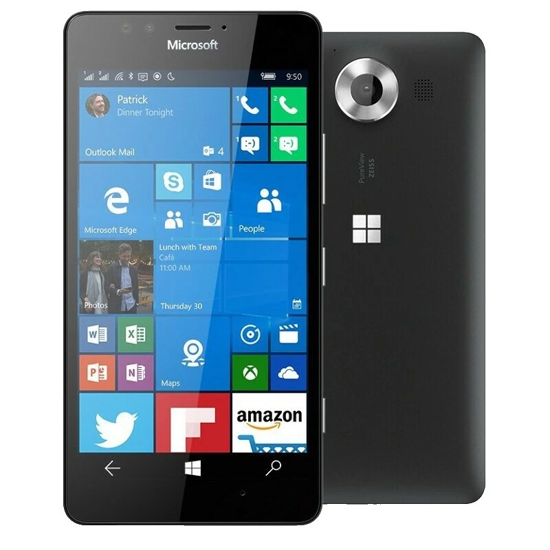 Microsoft Lumia 950 Negro celulares y Smartphones
