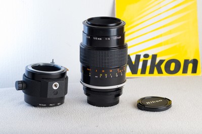 Mint Nikon Nikkor Micro 105mm f/4.0 K-version Original state with PN-1