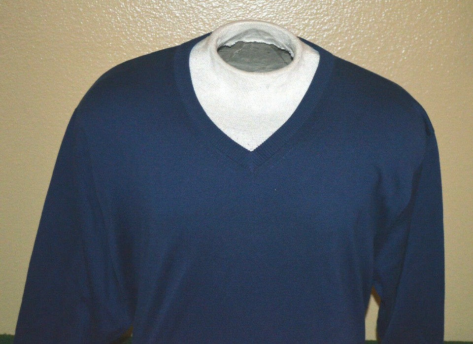 Oxford Golf Mens Size XL Navy Pullover Sweater eBay