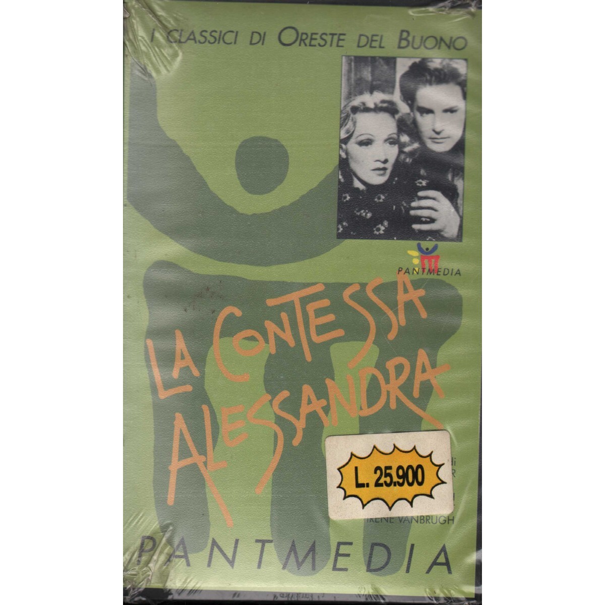La Contessa Alessandra VHS Jacques Feyder Univideo - CT00050 Sealed
