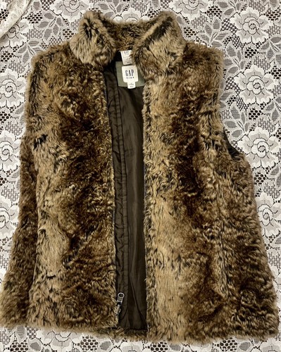 Gap Kids Girls Size XL Faux Fur Vest. - Picture 5 of 8