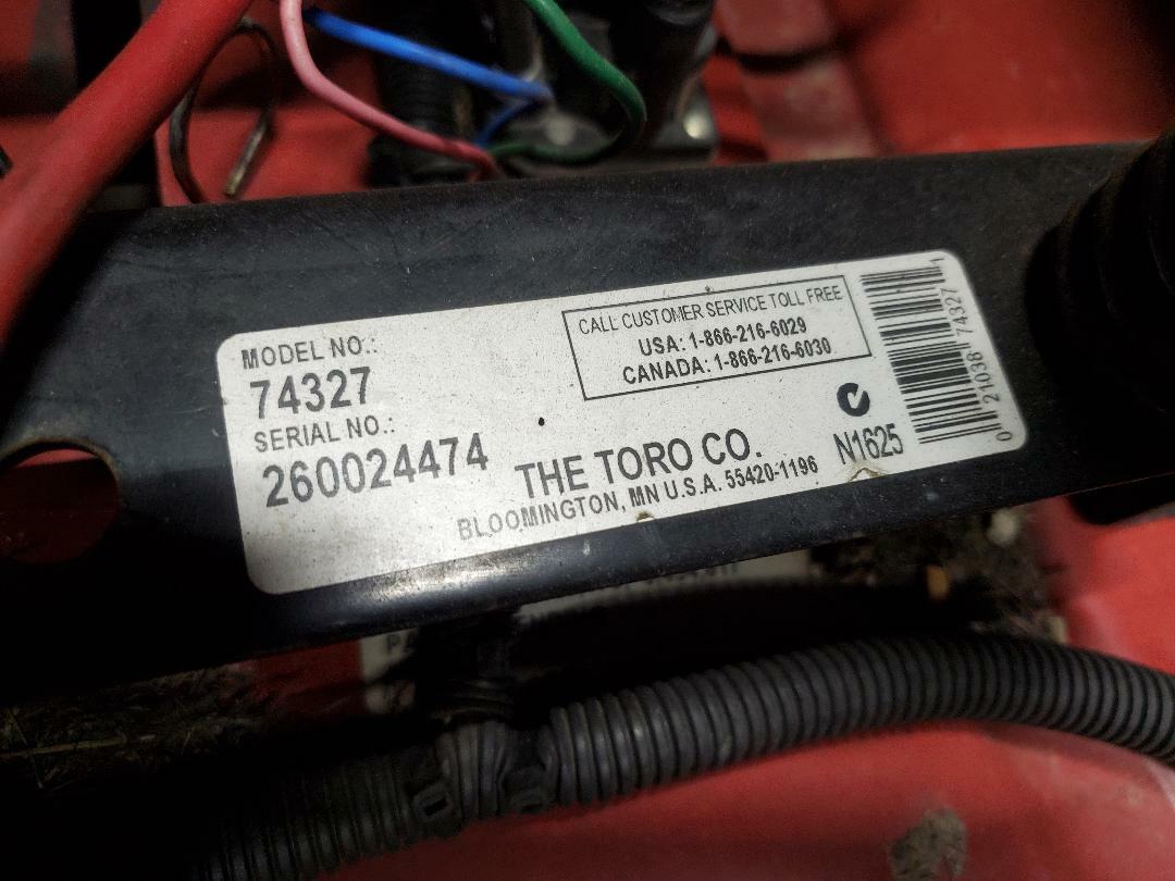 Toro Timecutter #74327 Z420 (Zero Turn) LEFT Side Plate Assembly