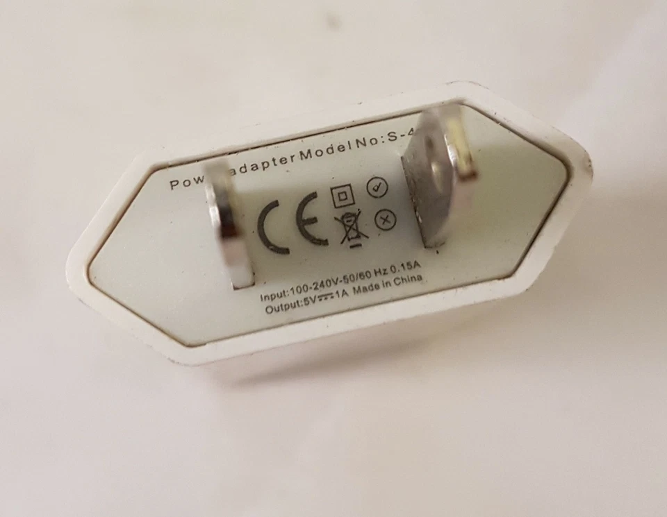 5 Lot! 5V 1A USB Wall Charger US Plug Power Supply AC Phone Tablet CE Listed - Image 4 of 4