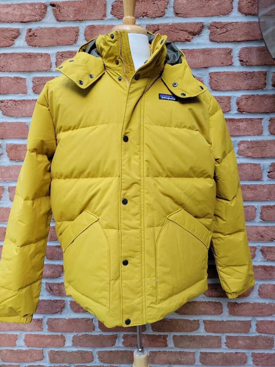 Patagonia Men's 2XL Downdrift Down Jacket. Cabin Gold. MSRP $329
