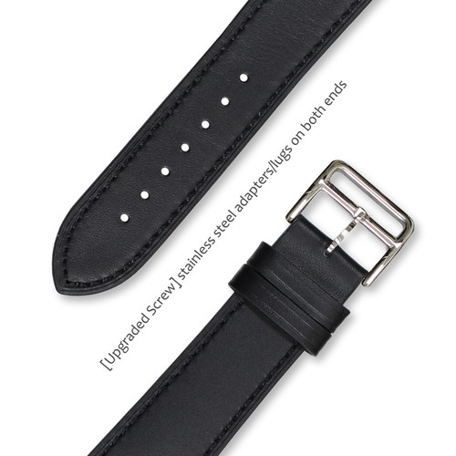 Banda de cuero genuino para Apple Watch Series 6 5 4 3 2 1 38mm 40mm 42mm 44mm SE - Imagen 11 de 28