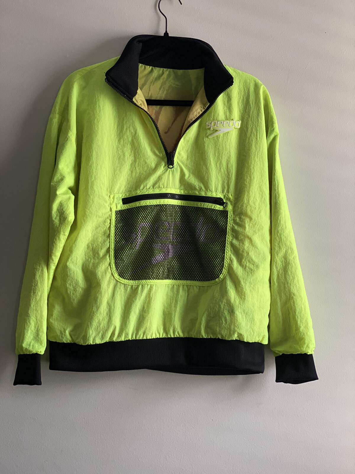 speedo reversible Windbreaker Pullover jacket - image 1