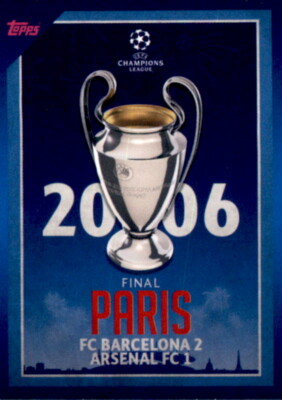 Topps Champions League 2021/22 Sticker 18 - 2006 Final Paris