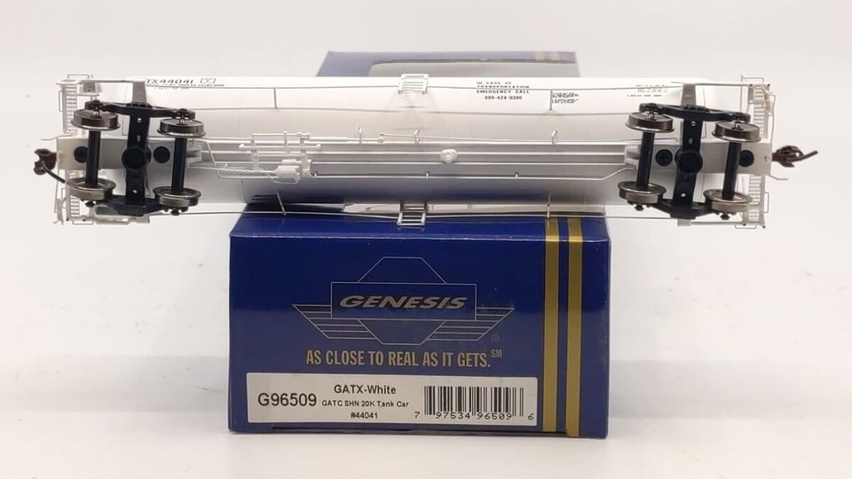 Athearn G96509 HO Scale GATXWhite 20K Gallon Tank Car 44041 EX/Box eBay