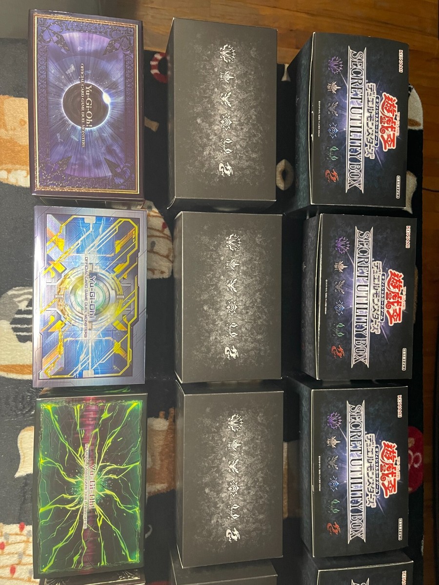 Yugioh Secret Utility Box Complete 6 Box Set - SUB1-JP NM