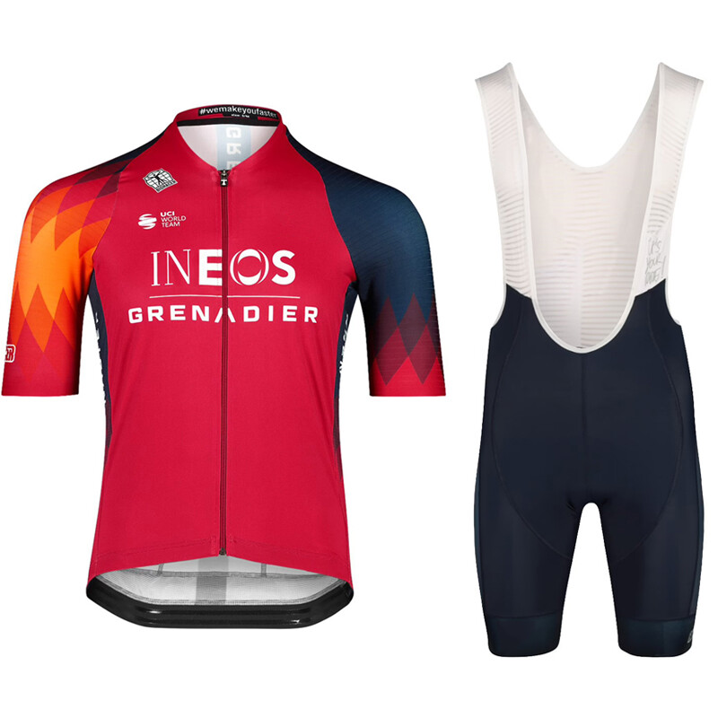 2023 INEOS Cycling Jerseys Bib Short Sets Cycling Jersey Cycling Bib