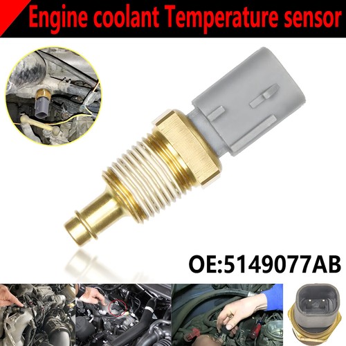 Sensor De Temperatura Del Refrigerante 5149077AB - Para Dodge, Chrysler, Jeep, Ram - Fácil Instalación
