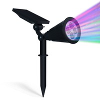 Aityvert Led Spotlight Solar Powered 4 Led Adjustable Spotlight Bright & Dark... on sale Aityvert Led Spotlight Solar Powered 4 Led Adjustable Spotlight Bright & Dark... on sale