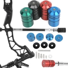 Archery Bow Stabilizer Weight Kit Balance Bar Freestyle Counterweight Hunting