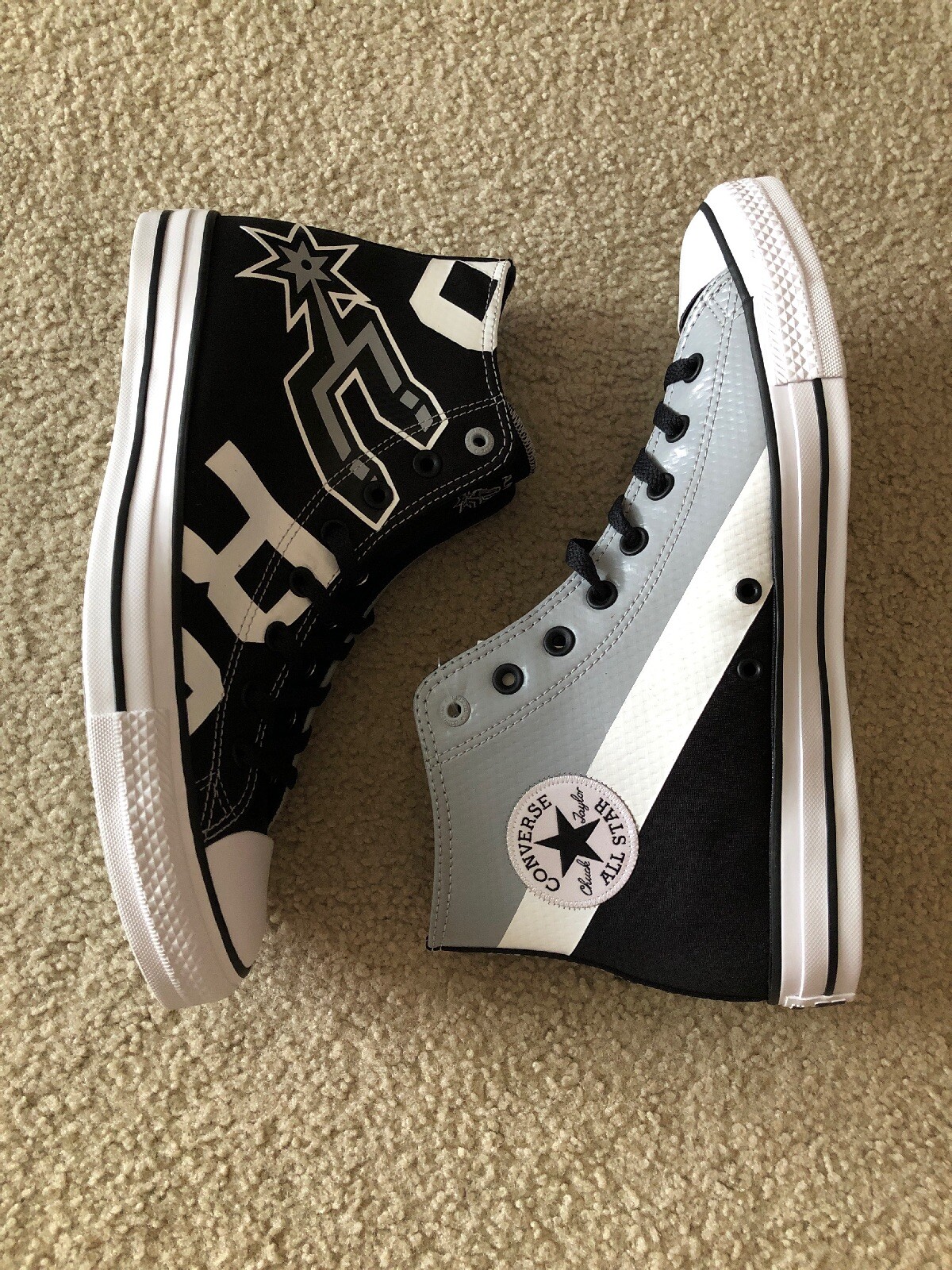 spurs converse shoes