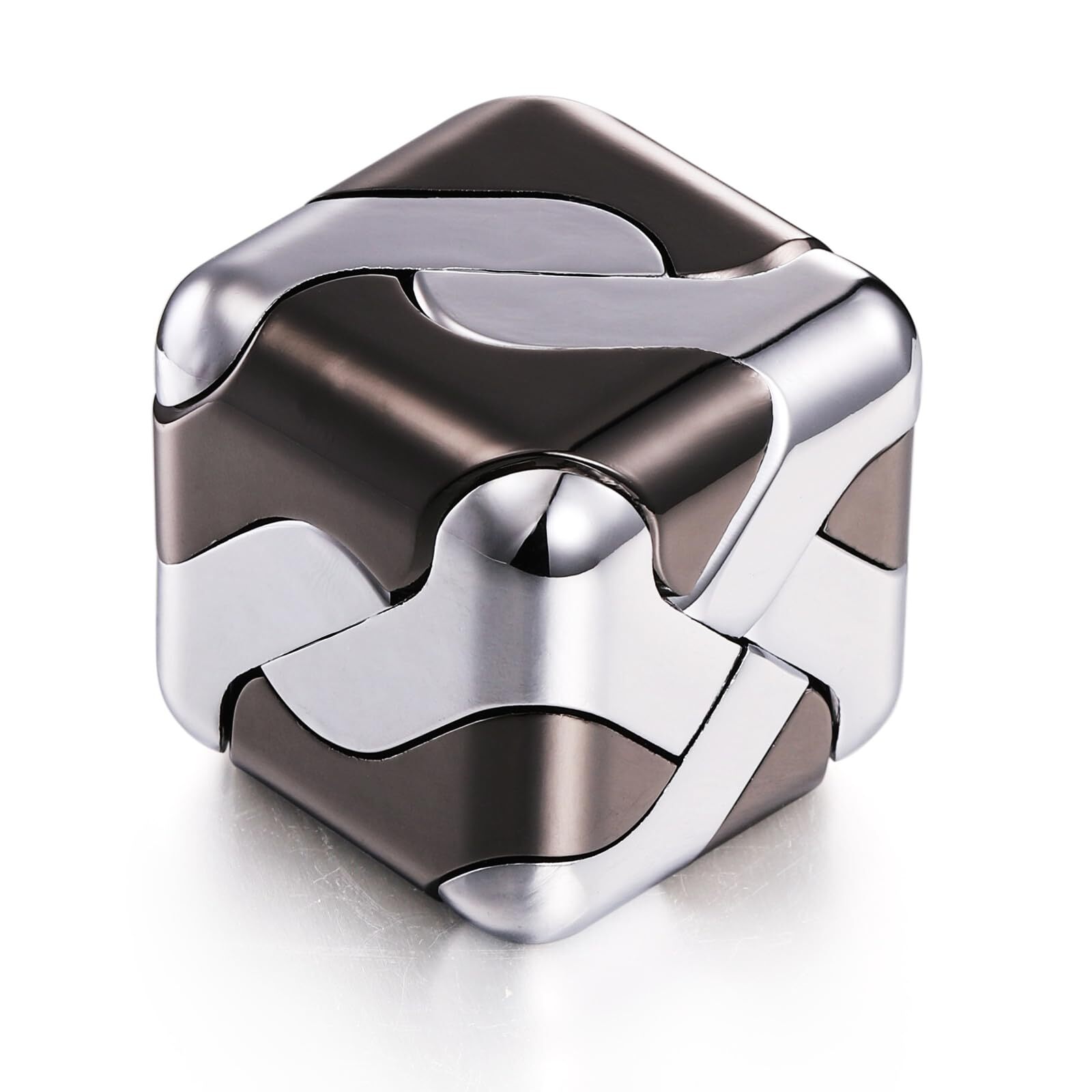 Metal Puzzle 3D Cube Brain Teaser Puzzles