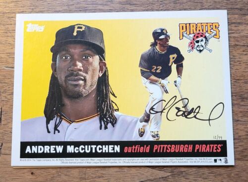 2014 Topps Pirates 5x7 Jumbo 5 Card Team Set /99 Cole McCutchen Marte - Picture 3 of 9