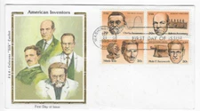 1983-FIRST DAY COVER-#2055-56-57-58-AMERICAN INVENTERS