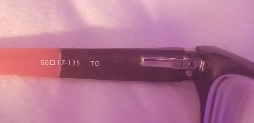 Monturas de gafas Kensie "juguetes" para niñas 50-17-135 negro y rosa opalescente  Foto 4 de 4