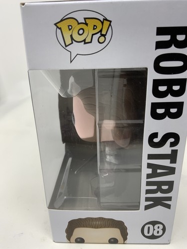 Funko Pop! Robb Stark Pop Vinyl Figure Game Of Thrones # 08 Retired/Vaulted - Picture 5 of 12