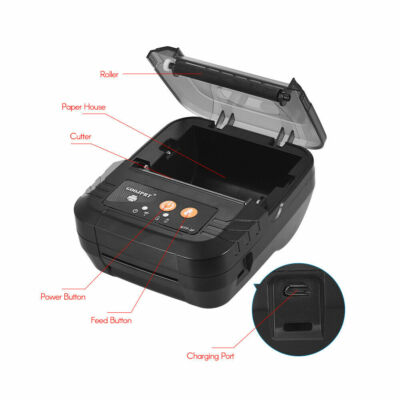 GOOJPRT POrtable Wireless 80mm Thermodrucker